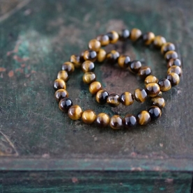 Indian Tiger stone beads bracelet