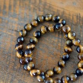 Indian Tiger stone beads bracelet