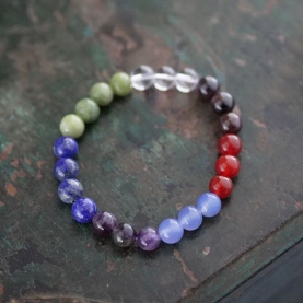 Indian 7 chakras beads bracelet