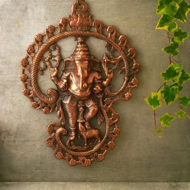 Statue murale dieu hindou Ganesh