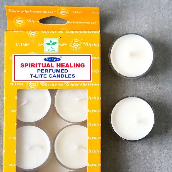 Bougies indiennes parfumées Spiritual healing x12