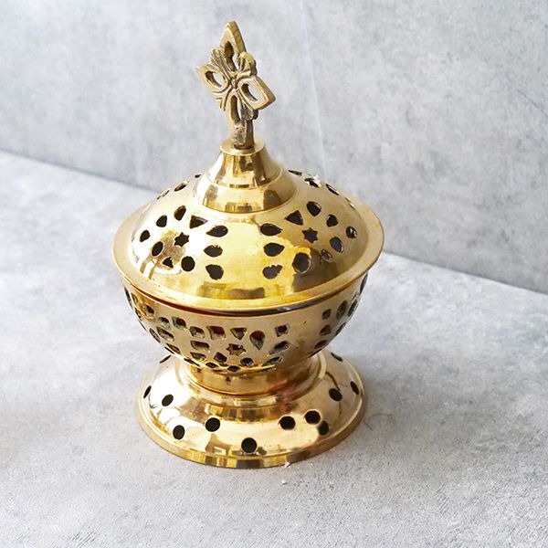 Incense Holders Indian Copper Incense Burner | Traditional Handicraft | Pankaj Webshop
