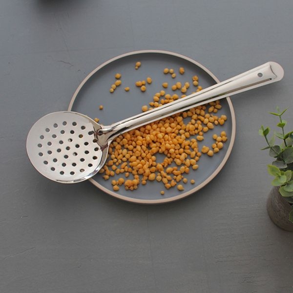 Ecumoire En Inox, Ustensiles De Cuisine Indienne