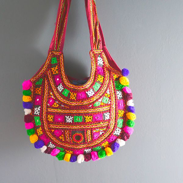 embroidered bag