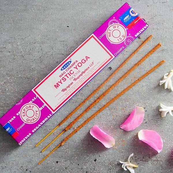 Indian Incense sticks Nag Champa Mystic yoga 15g