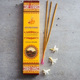 Indian Incense sticks Ayurvedic agarwood 15g