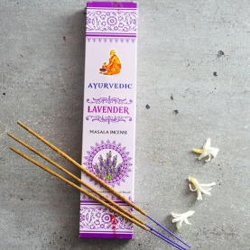 Indian Incense sticks Ayurvedic Lavander 15g