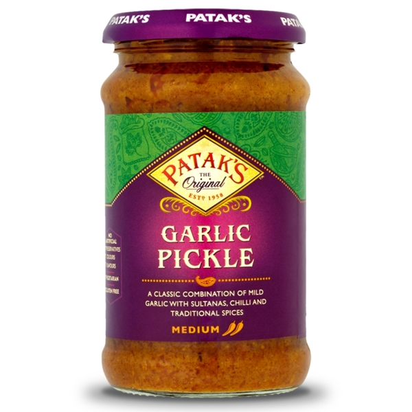 Pickles indiens à l'ail