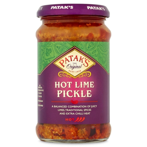 Pickle hot lime Indian achars very spicy 250ml