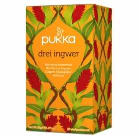 Pukka Tea 3 gingers organic herbals tea