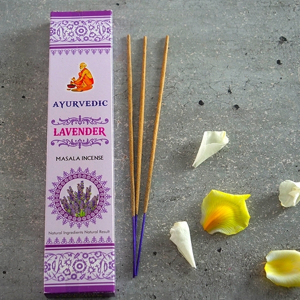 Indian Incense sticks Ayurvedic Lavander 15g