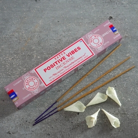 Indian Incense sticks Satya Positive vibes 15g