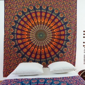 Tenture murale indienne Mandala