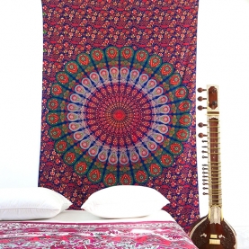 Tenture indienne Mandala