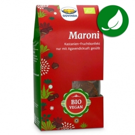 Bonbons végans biologiques aux châtaignes 100g
