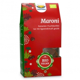 Bonbons végans aux châtaignes