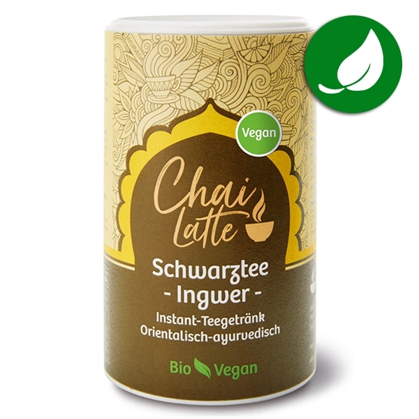 Instant tea vegan chai spicy Organic 220g