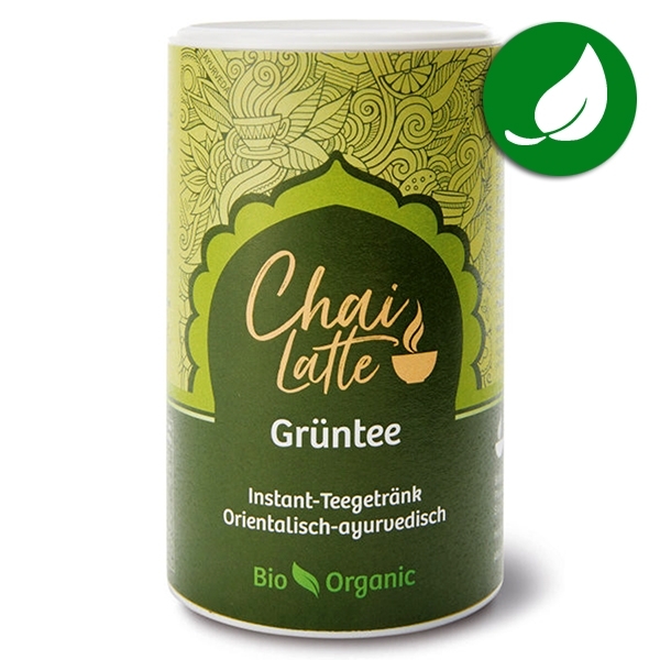 Instant tea chai latte green tea Organic 220g