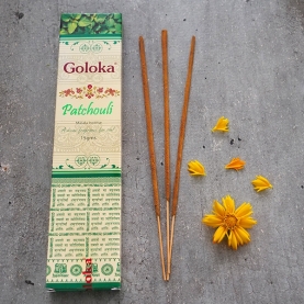 Indian Incense sticks Goloka Patchouli 15g