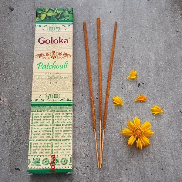 Encens indiens Goloka Patchouli 15g