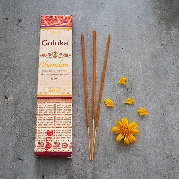 Indian Incense sticks Goloka Chandan 15g