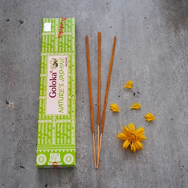 Indian Incense sticks Goloka Jasmine 15g