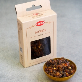 Indian resin incense Myrrh 30g