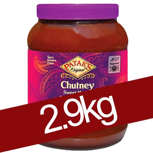 Chutney de mangues indien en gros 2.9kg