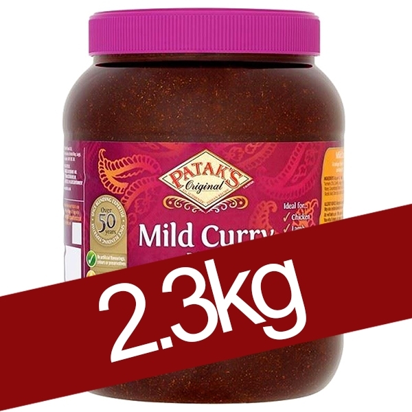 Pâte de curry indien doux en gros 2.3kg