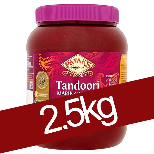 Pâte de marinade Tandoori en gros 2.5kg
