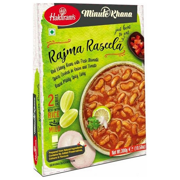 Plat indien haricots cuisinés Rajma raseela 300g