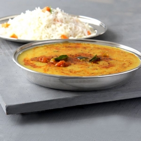 Plat indien pour lentilles Daal en inox L20