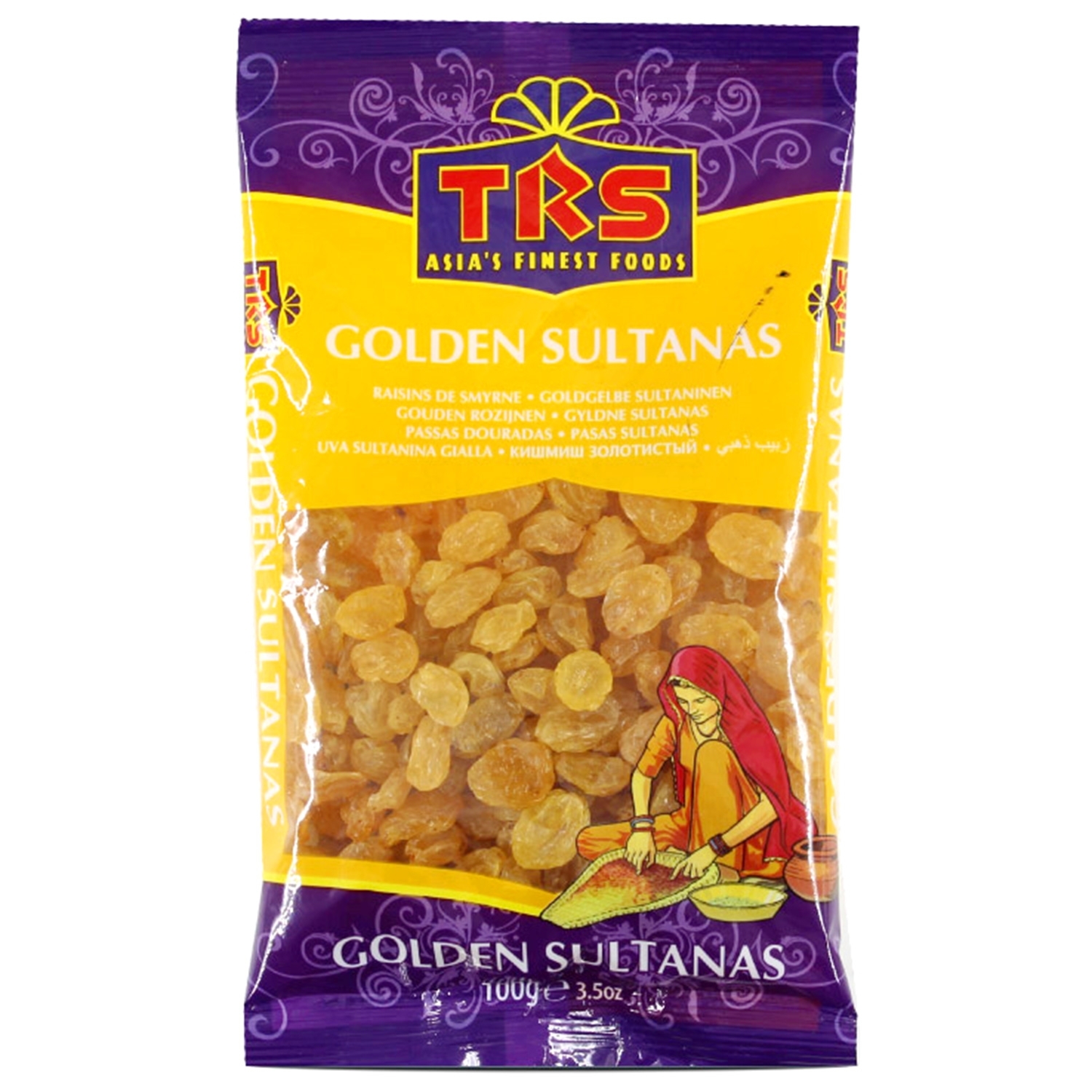 Raisins secs dorés pour cuisine indienne