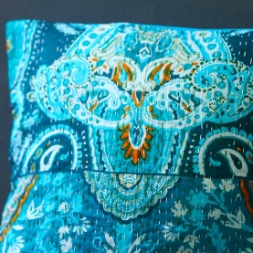 Housse de coussin indienne