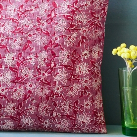 Housse de coussin indienne