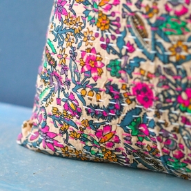 Indian cushion cover Kantha pink L40