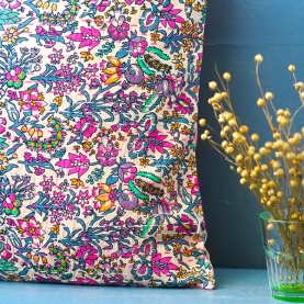 Indian cushion cover Kantha pink L40