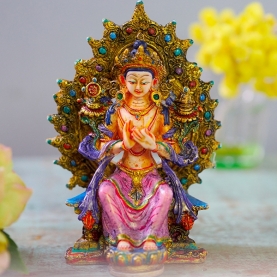 Maitreya Nepalese Buddha handcrafted statue