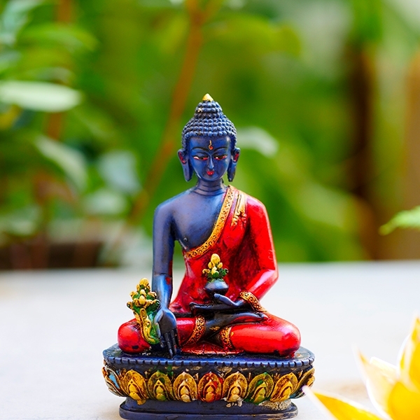 Bhaisajyagura Buddha handcrafted statue