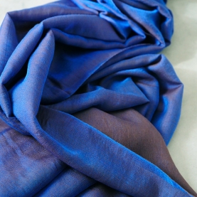 Nepalese handcrafted scarf Chakra indigo