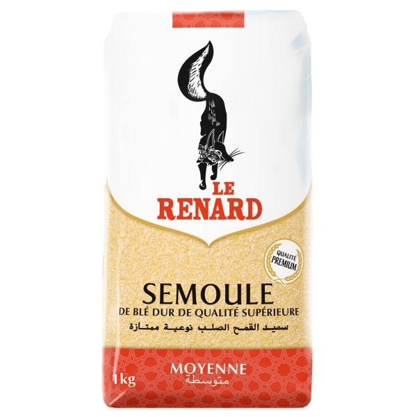 Semoule de blé moyenne 0.5kg