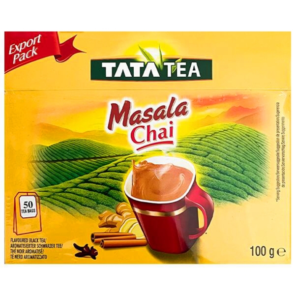 Thé noir indien aux épices Masala en sachets 100g