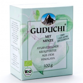 Tisane bio guduchi et menthe en vrac 100g