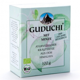 Organic Guduchi and mint herbal tea loose 100g