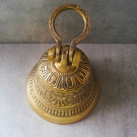 Handcrafted Indian brass bell