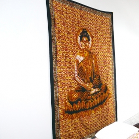 Tenture murale Bouddha indien