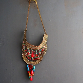 Bijou indien ethnique collier