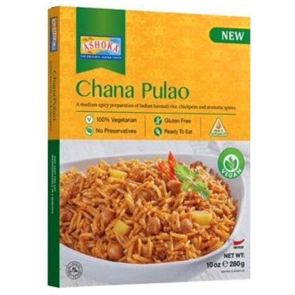 Plat indien riz cuisiné Chana pulao 280g