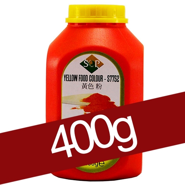Indian food colour Yellow 400g