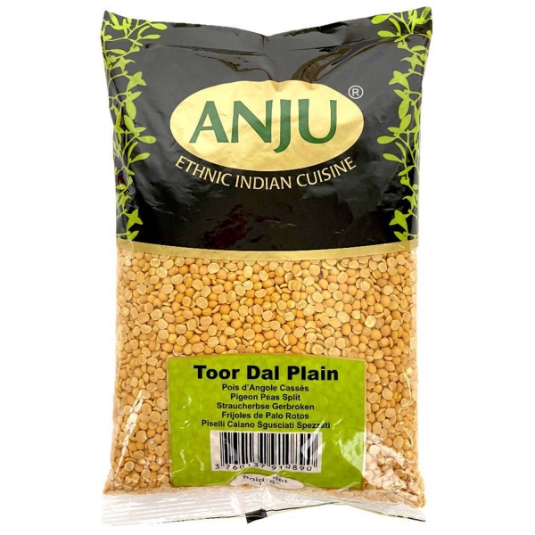 Lentilles indiennes Toor Dal pois d'Angole cassés 1kg